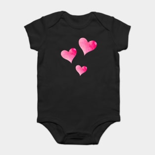 Love Water Color Baby Bodysuit